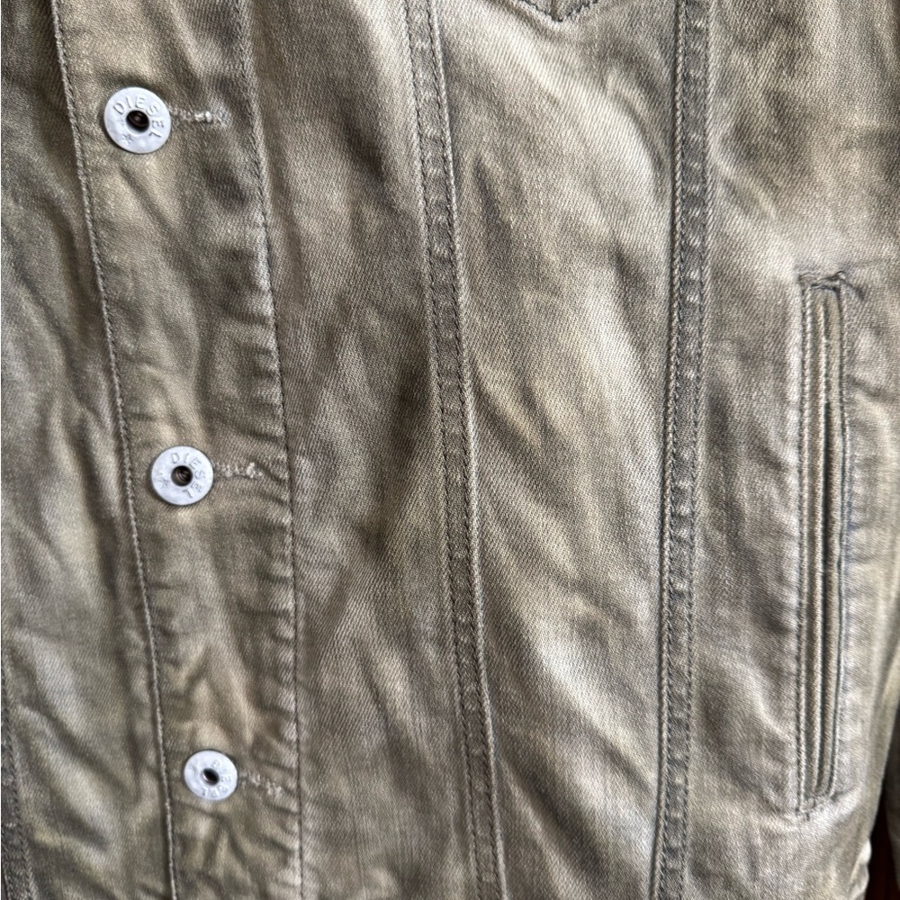 Diesel Men’s Denim Jacket size L - Picture 5 of 16